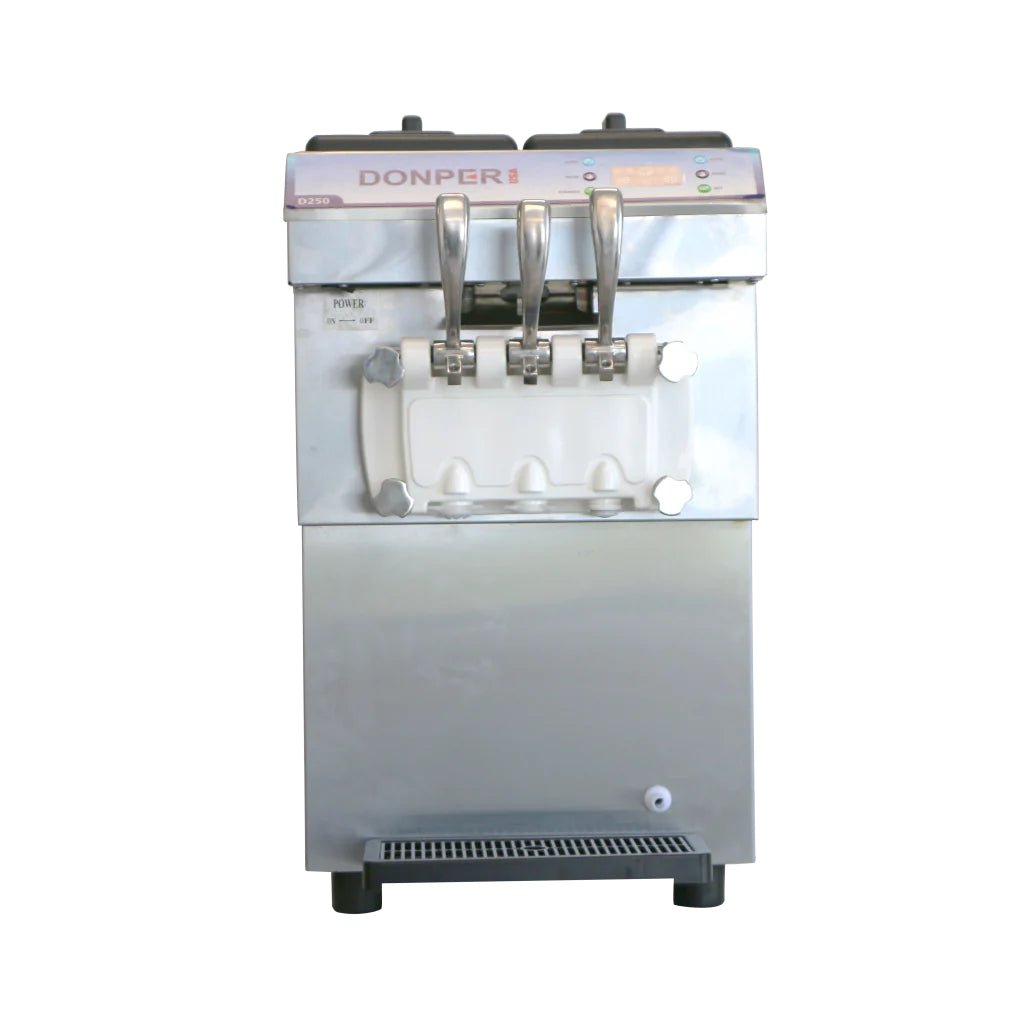 Donper USA D250 Countertop Two - Flavor Soft Serve Ice Cream Machine