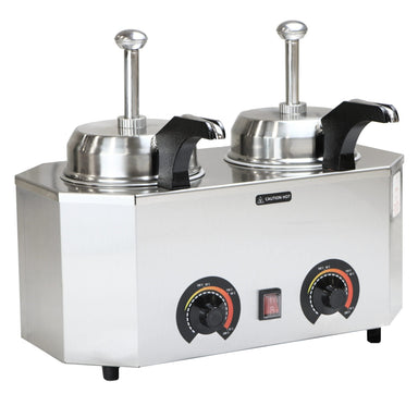Paragon Model 2029C Pro Deluxe Dual Warmer With Frontside Heated Pumps