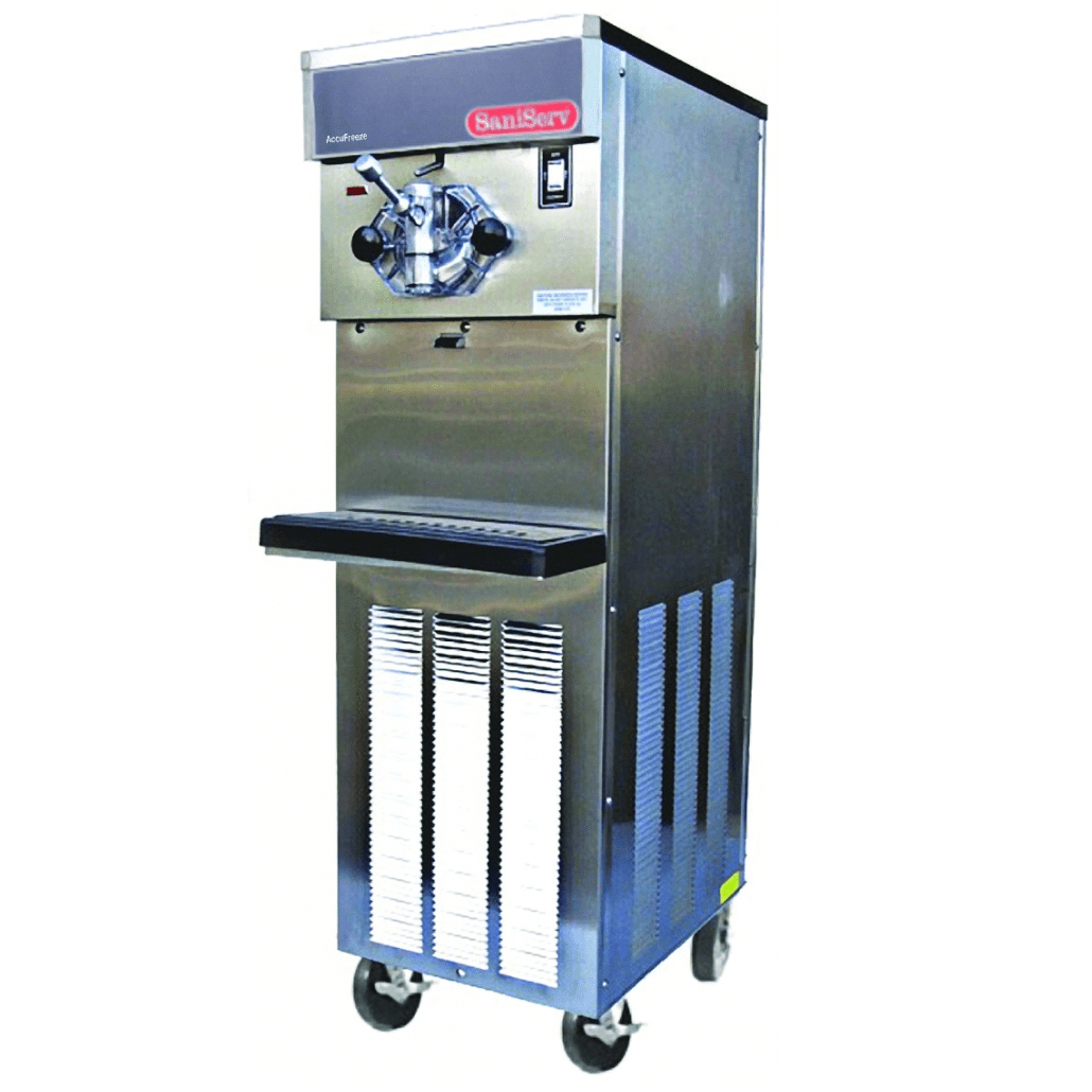 SaniServ Model 414 Floor Model Soft Serve Ice Cream / Yogurt Machine