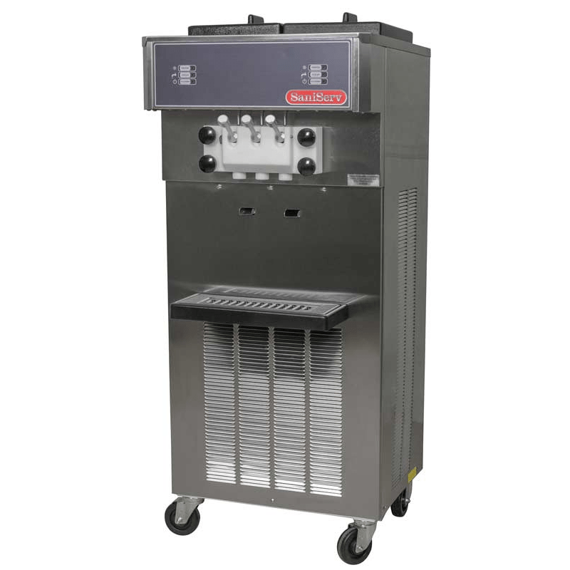 SaniServ Model 527 Floor Model Twist Soft Serve Ice Cream / Yogurt Machine
