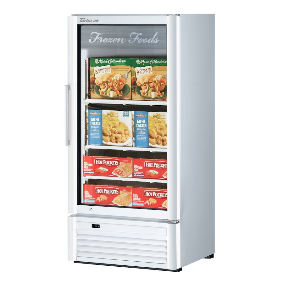 Turbo Air TGF - 10SD - N Super Deluxe Glass Door Display Freezer