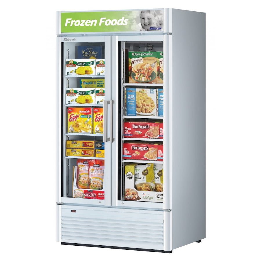 Turbo Air TGF - 35SD - N Super Deluxe Glass Door Display Freezer