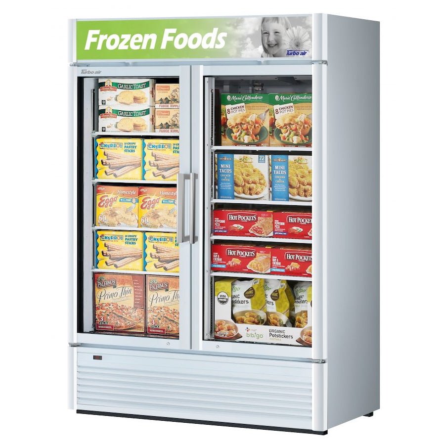 Turbo Air TGF - 47SD - N Super Deluxe Glass Door Display Freezer