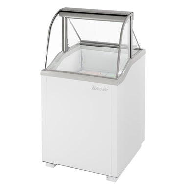 Turbo Air TIDC - 26W - N 26" Low Curved Glass Ice Cream Dipping Cabinet