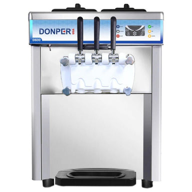 Donper USA D600 Countertop Two - Flavor Soft Serve Ice Cream Machine