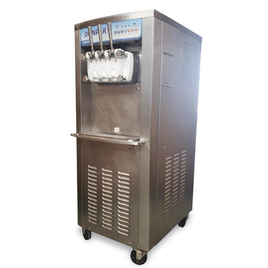 Donper USA D900H Floor Model Two - Flavor Soft Serve Ice Cream Machine