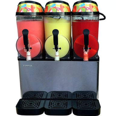 Donper USA XC336 3.2 Gal. Triple Bowl Commercial Frozen Beverage Machine