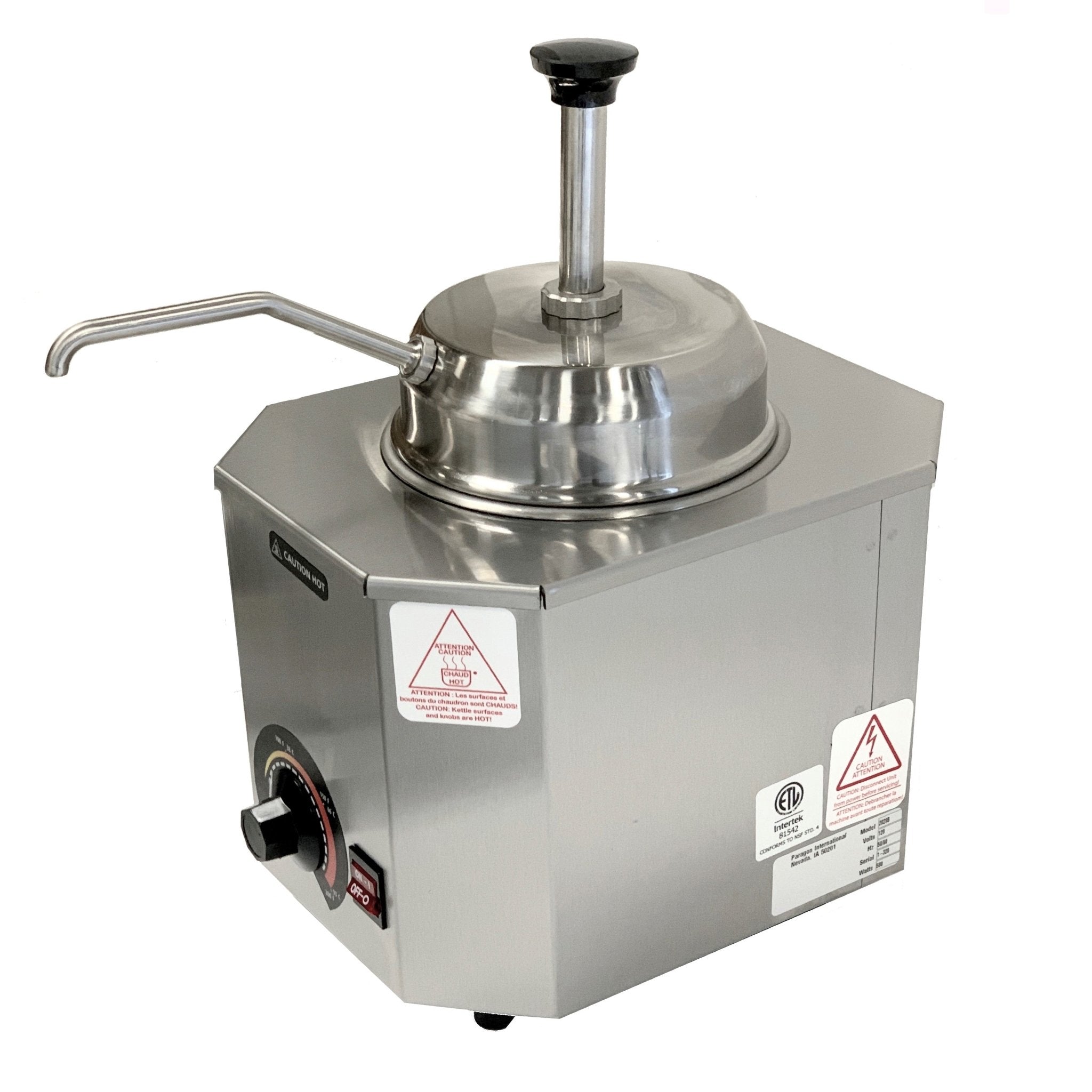 Paragon Model 2028B Pro Deluxe Warmer With Pump