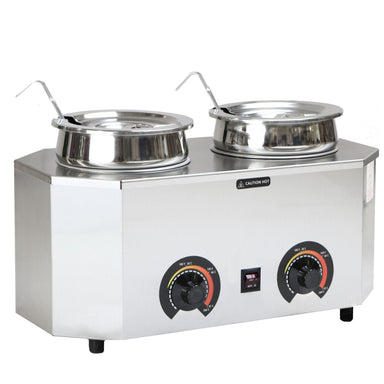 Paragon Model 2029A Pro Deluxe Dual Warmer With Ladles