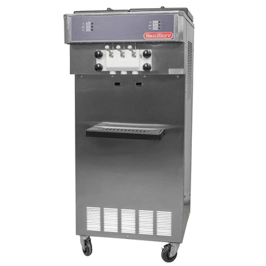 SaniServ Model 521 Floor Model Twist Soft Serve Ice Cream / Yogurt Machine