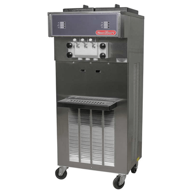 SaniServ Model 527 Floor Model Twist Soft Serve Ice Cream / Yogurt Machine