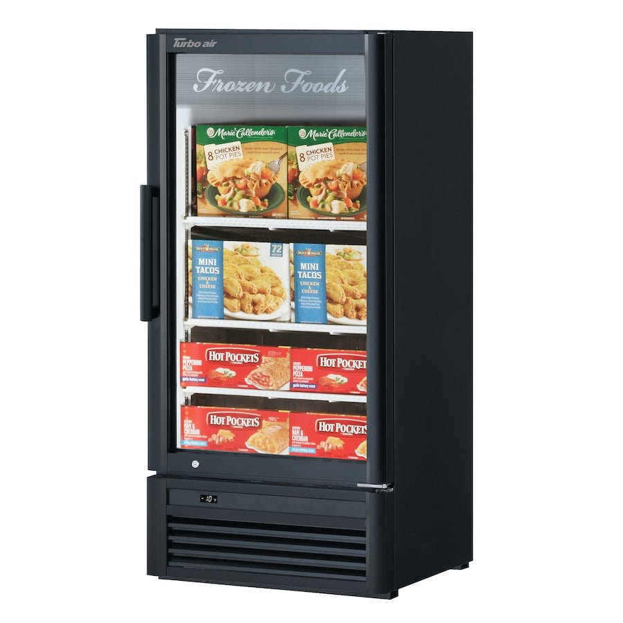 Turbo Air TGF - 10SD - N Super Deluxe Glass Door Display Freezer