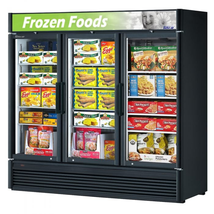Turbo Air TGF - 72SD - N Super Deluxe Glass Door Display Freezer