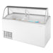 Turbo Air TIDC - 70W - N 70" Low Curved Glass Ice Cream Dipping Cabinet